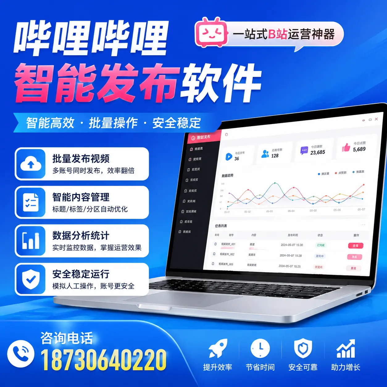 如何通过哔哩哔哩智能发布软件提升 内江 企业曝光率